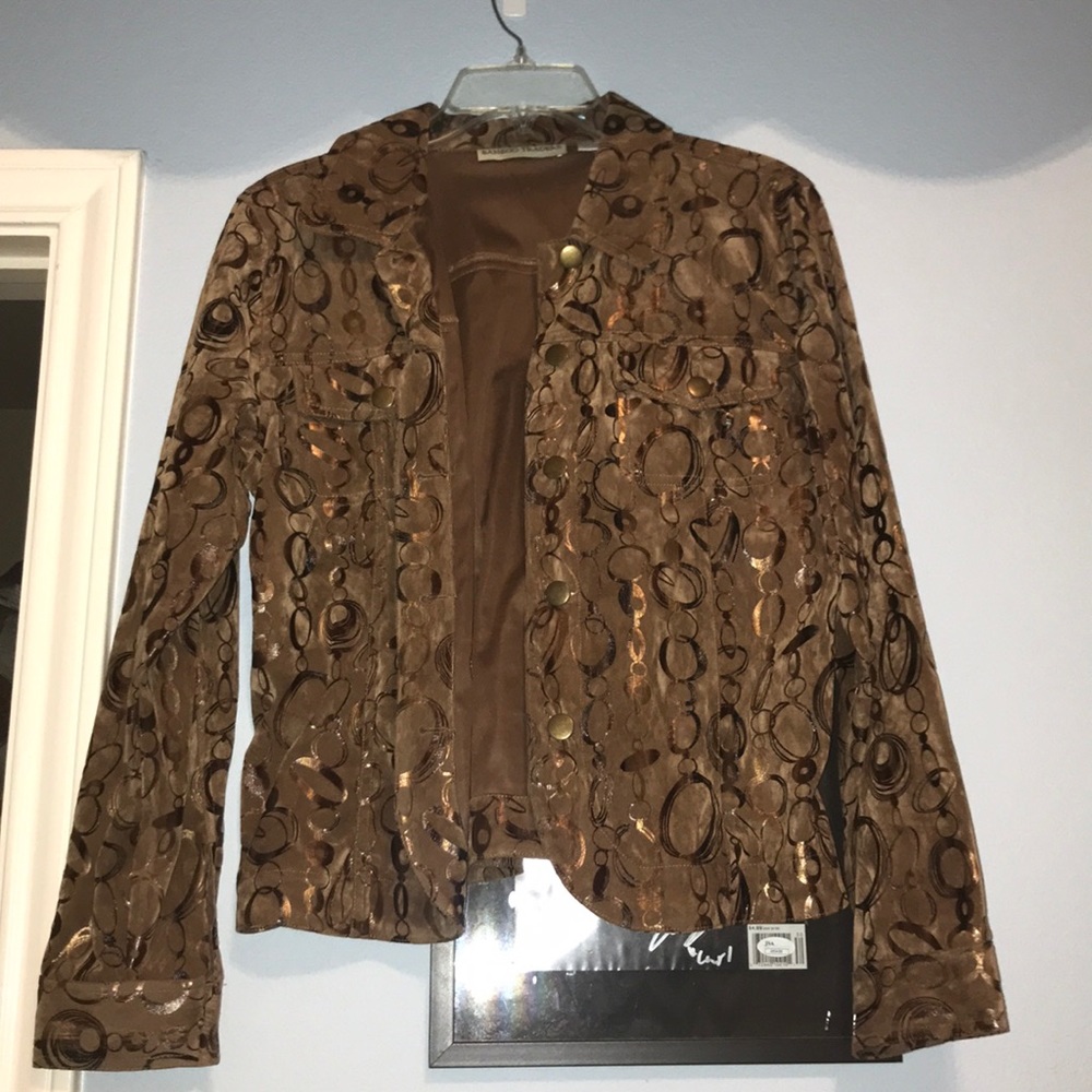 Bamboo Traders Brown Jacket. Size S
